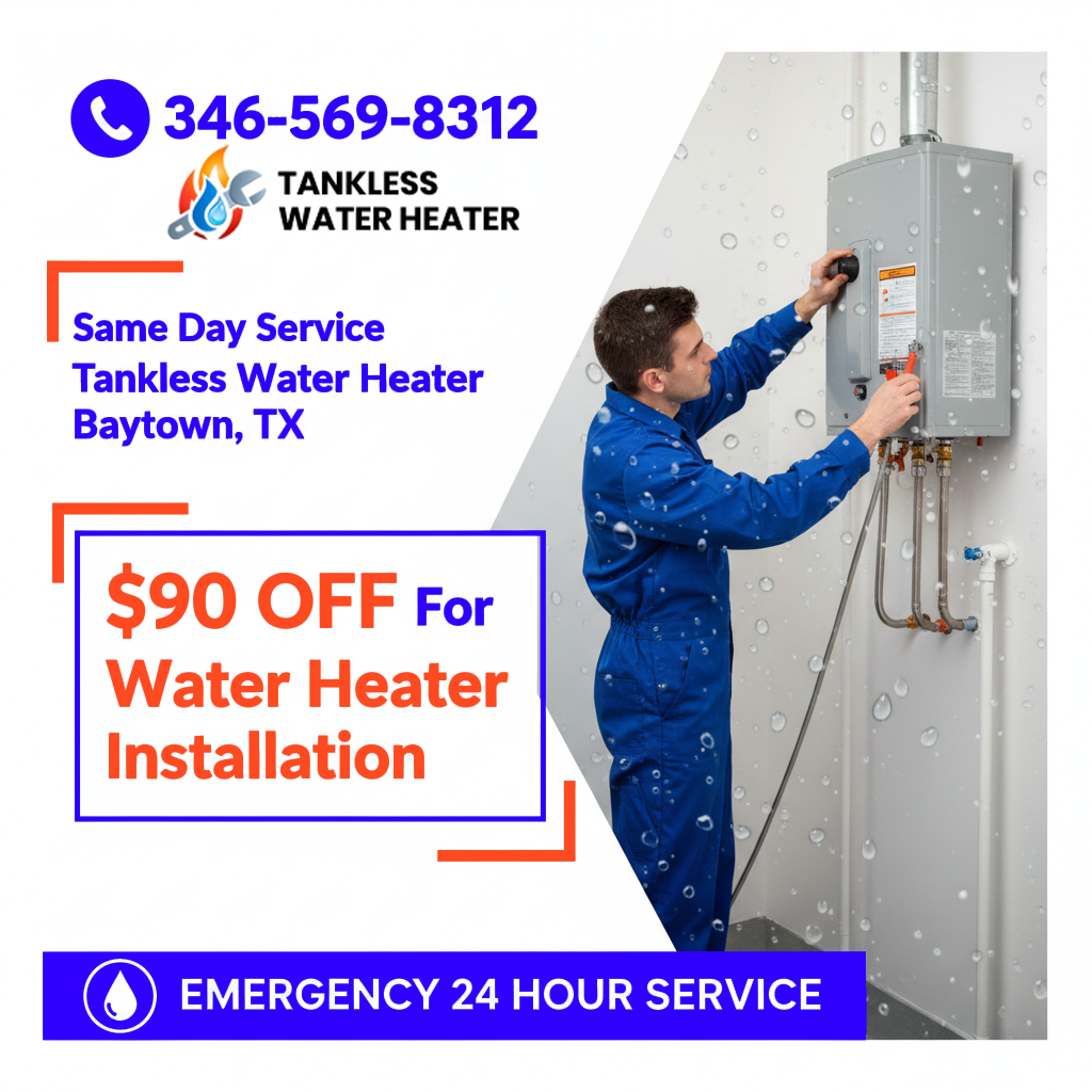install heater baytown TX